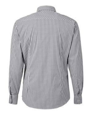 Devon & Jones Men's CrownLux Performance® Gingham Dress Shirt - Image 8