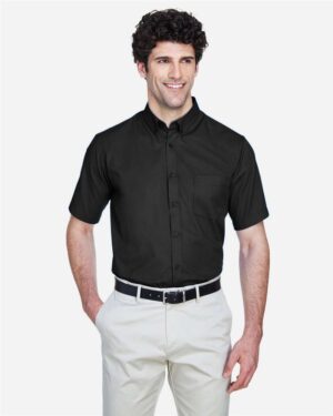 CORE365 Men's Tall Optimum Short Sleeve Twill Dress Shirt - Image 3