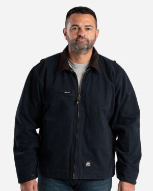 Berne Apparel Men's Highland Washed Gasoline Jacket - Image 3