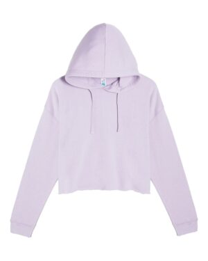 Lane Seven Women's Cropped Fleece Hooded Sweatshirt - Image 6