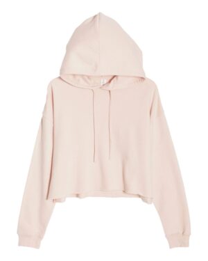 Lane Seven Women's Cropped Fleece Hooded Sweatshirt - Image 16