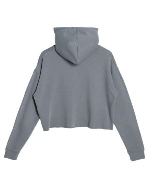 Lane Seven Women's Cropped Fleece Hooded Sweatshirt - Image 21