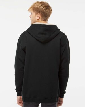 Independent Trading Co. Men's Sherpa-Lined Full-Zip Hooded Sweatshirt - Image 6