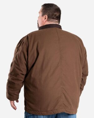 Berne Apparel Men's Tall Highland Washed Chore Coat - Image 3
