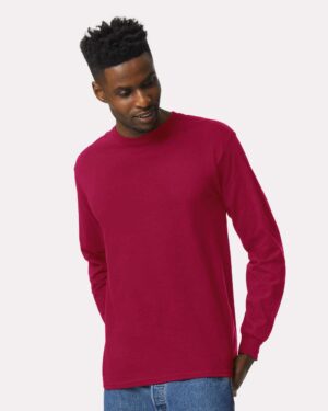 Gildan Unisex Ultra Cotton® Long Sleeve T-Shirt - Image 16