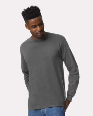 Gildan Unisex Ultra Cotton® Long Sleeve T-Shirt - Image 28