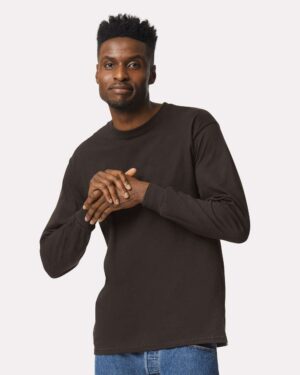 Gildan Unisex Ultra Cotton® Long Sleeve T-Shirt - Image 34