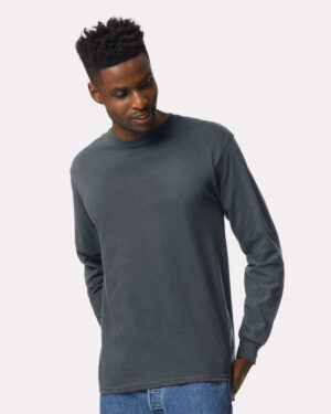 Gildan Unisex Ultra Cotton® Long Sleeve T-Shirt - Image 40
