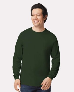 Gildan Unisex Ultra Cotton® Long Sleeve T-Shirt - Image 46