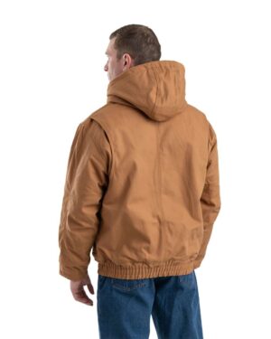 Berne Apparel Men's Tall Flame-Resistant Hooded Jacket - Image 4