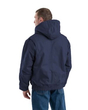 Berne Apparel Men's Tall Flame-Resistant Hooded Jacket - Image 6