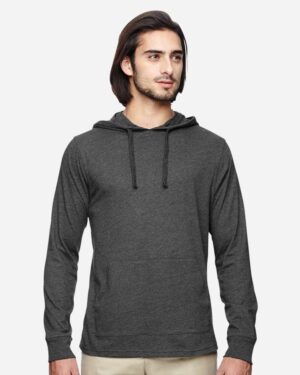 econscious Unisex Eco Jersey Pullover Hooded Long Sleeve T-Shirt - Image 7