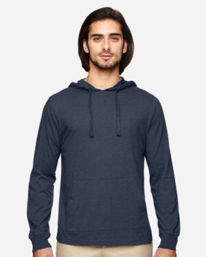 econscious Unisex Eco Jersey Pullover Hooded Long Sleeve T-Shirt - Image 13