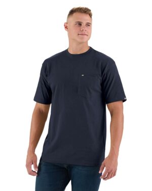 Berne Apparel Men's Heavyweight Pocket T-Shirt - Image 9