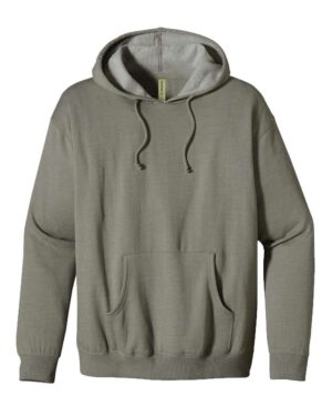 econscious Unisex Heathered Hooded Sweatshirt - Image 4