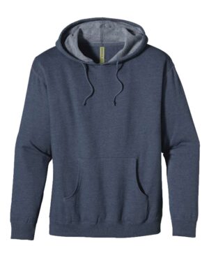 econscious Unisex Heathered Hooded Sweatshirt - Image 5