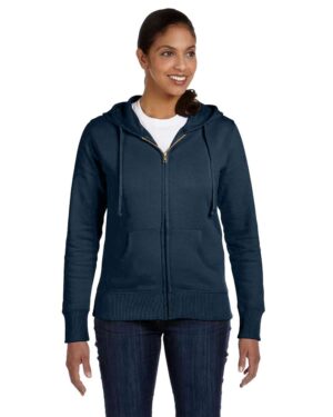 econscious Women's Full-Zip Hooded Sweatshirt - Image 7