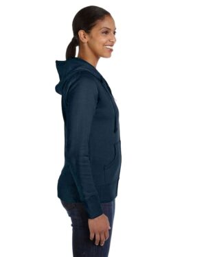 econscious Women's Full-Zip Hooded Sweatshirt - Image 8