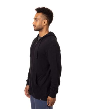 econscious Unisex Hemp Hero Full-Zip Hooded Sweatshirt - Image 5