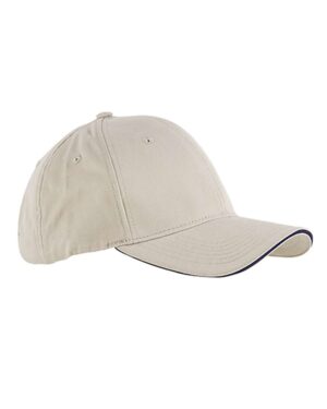 Big Accessories Brushed Twill Sandwich Cap - Image 10