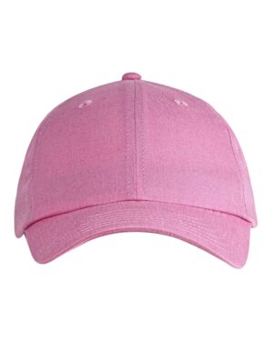 Big Accessories Youth Classic Brushed Twill Cap - Image 4