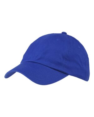 Big Accessories Youth Classic Brushed Twill Cap - Image 8