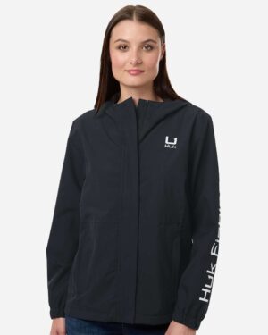 HUK Women's Storm Rain Jacket - Image 4