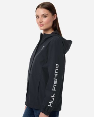 HUK Women's Storm Rain Jacket - Image 5