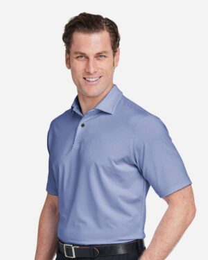 Fairway & Greene Men's USA Made Mini Stripe Tech Polo - Image 11