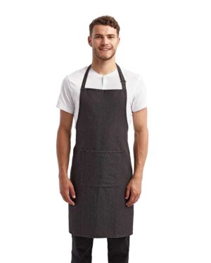 Artisan Collection by Reprime Recycled Pocket Bib Apron - Image 4