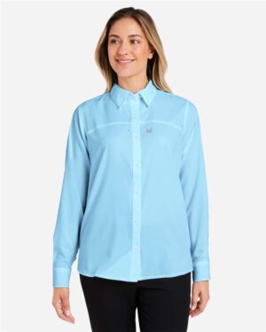HUK Women's Tide Point Long Sleeve Shirt - Image 10