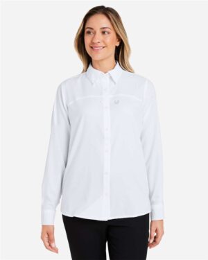 HUK Women's Tide Point Long Sleeve Shirt - Image 34
