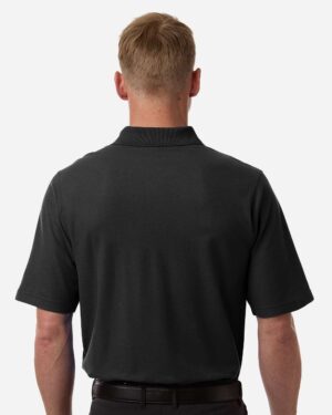 Harriton Men's Maverick CVC Pique Polo - Image 6