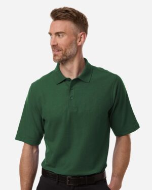 Harriton Men's Maverick CVC Pique Polo - Image 16