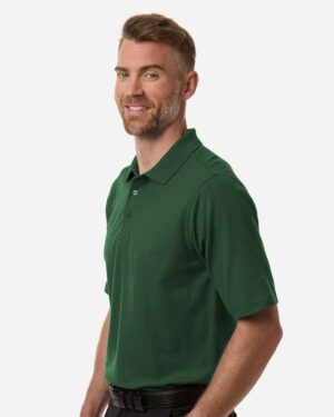 Harriton Men's Maverick CVC Pique Polo - Image 17