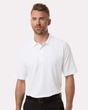 Harriton Men's Maverick CVC Pique Polo - Image 64