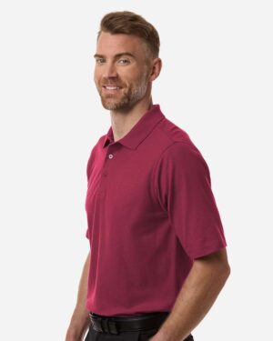 Harriton Men's Maverick CVC Pique Polo - Image 71