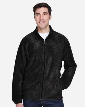 Harriton Men's Full-Zip Fleece - Image 3