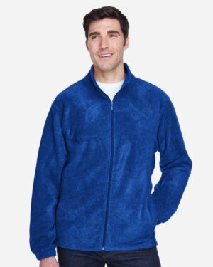 Harriton Men's Full-Zip Fleece - Image 43