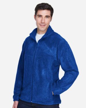 Harriton Men's Full-Zip Fleece - Image 44