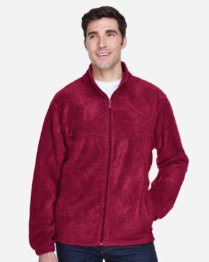Harriton Men's Full-Zip Fleece - Image 48