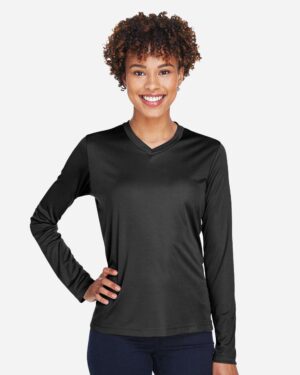 Team 365 Women's Zone Performance Long Sleeve T-Shirt - Image 3
