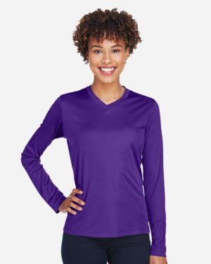 Team 365 Women's Zone Performance Long Sleeve T-Shirt - Image 63