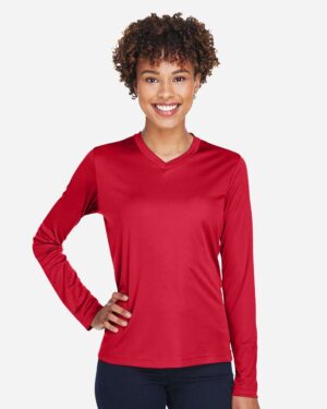 Team 365 Women's Zone Performance Long Sleeve T-Shirt - Image 68