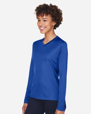 Team 365 Women's Zone Performance Long Sleeve T-Shirt - Image 74