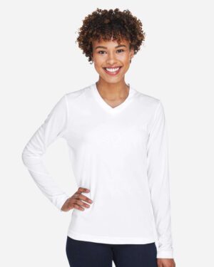 Team 365 Women's Zone Performance Long Sleeve T-Shirt - Image 83