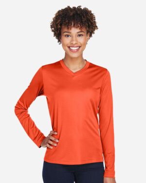 Team 365 Women's Zone Performance Long Sleeve T-Shirt - Image 58