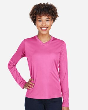 Team 365 Women's Zone Performance Long Sleeve T-Shirt - Image 23