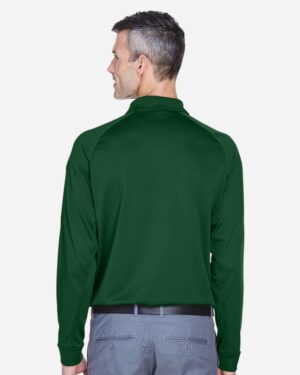 Harriton Men's Advantage Long Sleeve Tactical Polo - Image 15