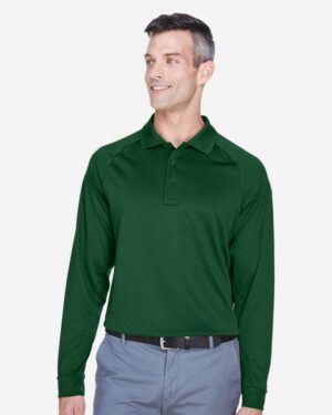 Harriton Men's Advantage Long Sleeve Tactical Polo - Image 13